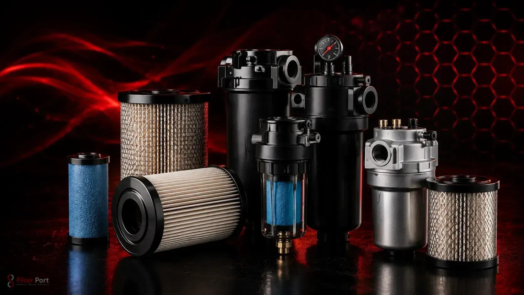 Compressed Air Filters: Sıxılmış Hava Sistemləri üçün Effektiv Filtrasiya