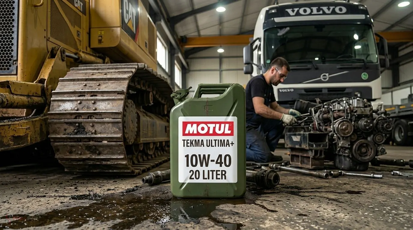 10W-40 və 15W-40 Yağ Fərqi: Ağır Texnika üçün Hansını Seçməli?